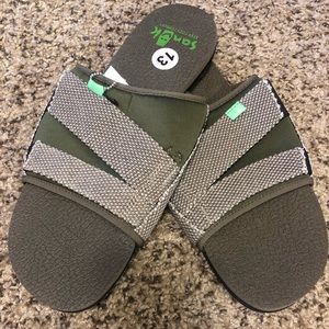 Men’s Sanuk Beer Cozy 2 Slide Sandals Size 13